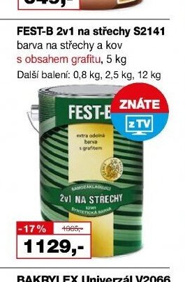 FEST-B 2v1 na střechy S2141