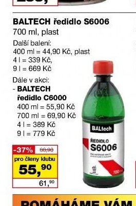 BALTECH ředidlo S6006