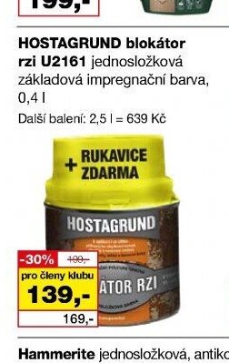 HOSTAGRUND blokátor rzi U2161