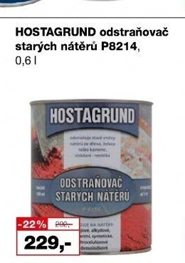 HOSTAGRUND odstraňovač starých nátěrů P8214