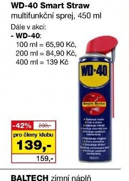 WD-40 Smart Straw multifunkční sprej, 450 ml