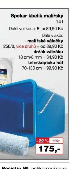 Spokar kbelík malířský 14 l