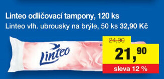 Odličovací tampony Linteo