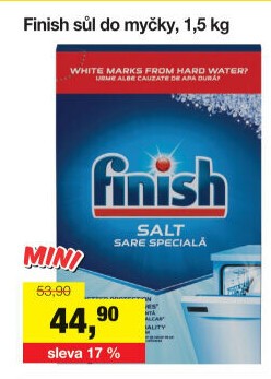 Sůl do myčky Finish
