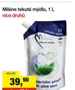 Tekuté mýdlo Miléne - náhradní náplň