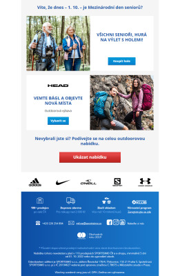 akční leták Sportisimo 1.10.2022-6.10.2022