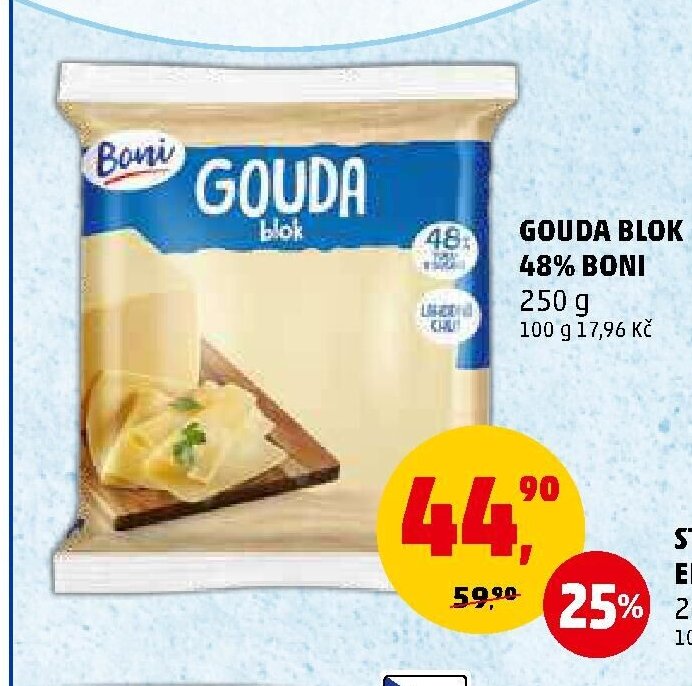Gouda blok 48% BONI
