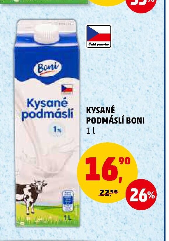 Kysané podmáslí BONI