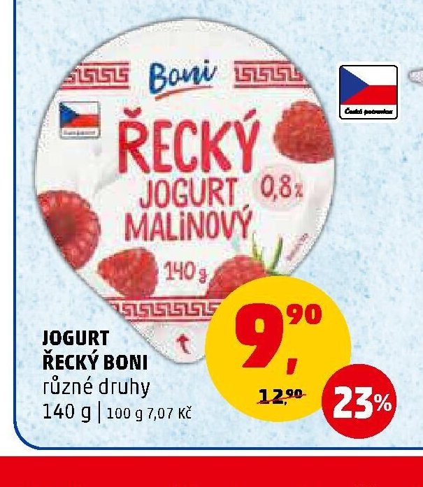 Jogurt řecký BONI