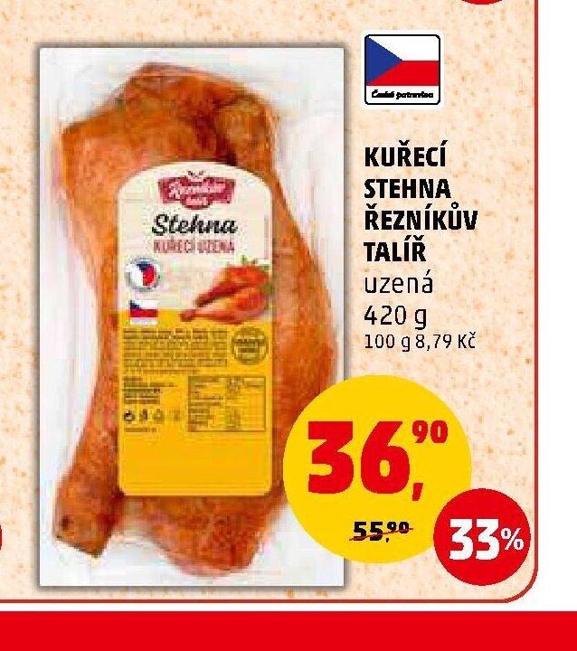 KUŘECÍ STEHNA ŘEZNÍKŮV TALÍŘ