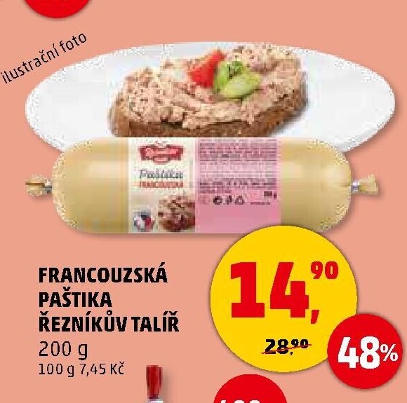 Francouzská paštika Řezníkův talíř