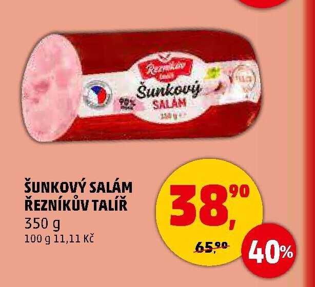 Šunkový salám Řezníkův talíř