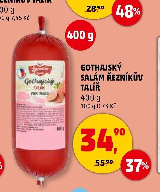 Gothajský salám Řezníkův talíř