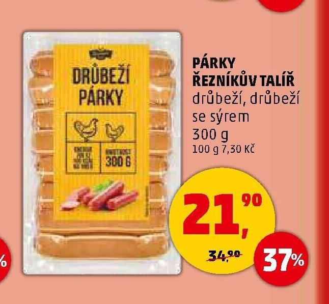 Párky Řezníkův talíř