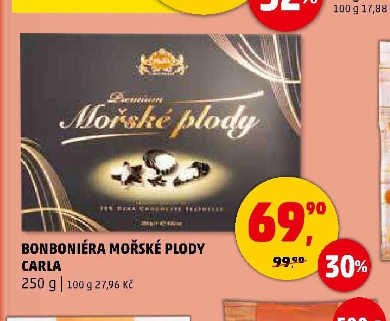 BONBONIÉRA MOŘSKÉ PLODY CARLA