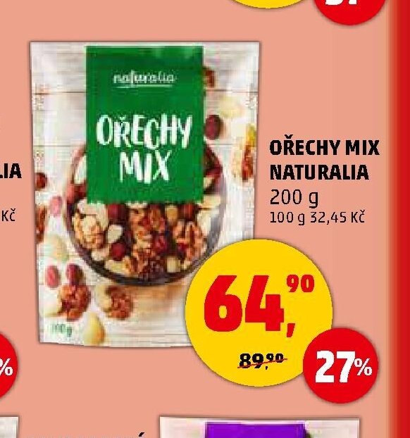 OŘECHY MIX NATURALIA