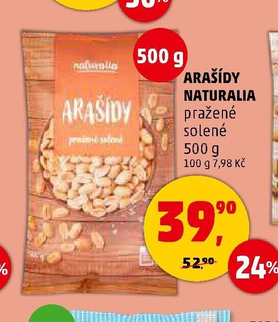 ARAŠÍDY NATURALIA