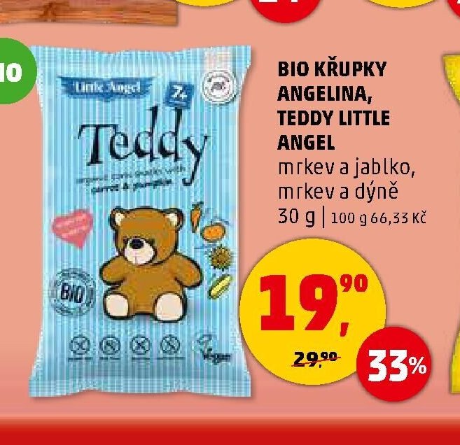 BIO KŘUPKY ANGELINA, TEDDY LITTLE ANGEL