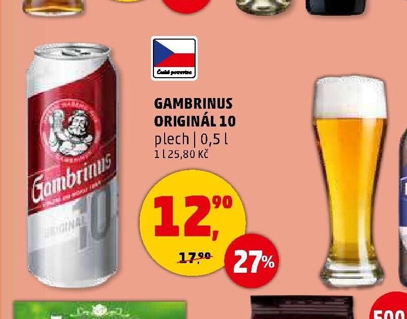 Gambrinus Originál 10
