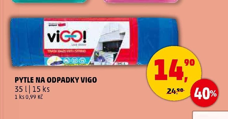 PYTLE NA ODPADKY VIGO