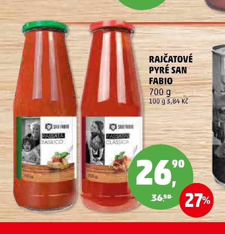 RAJČATOVÉ PYRÉ SAN FABIO