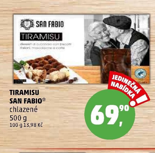TIRAMISU SAN FABIO chlazené