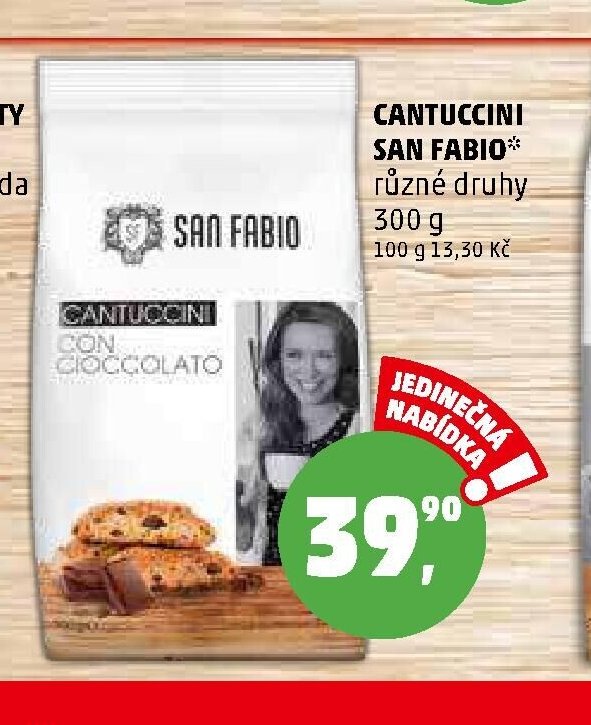 CANTUCCINI SAN FABIO různé druhy