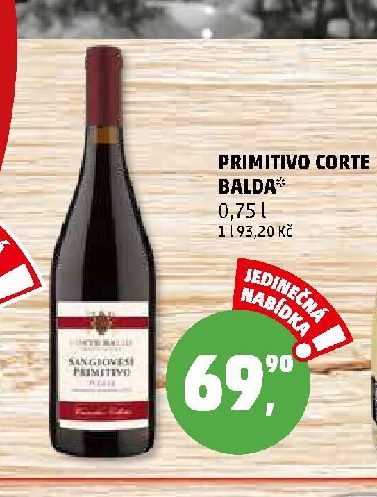 PRIMITIVO CORTE BALDA*