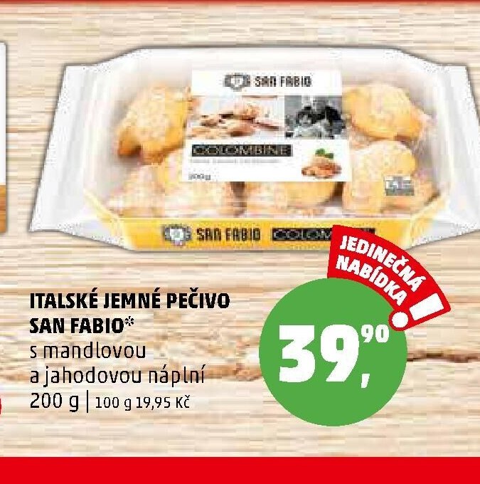 ITALSKÉ JEMNÉ PEČIVO SAN FABIO*