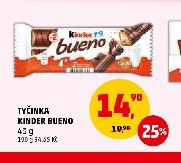 TYČINKA KINDER BUENO