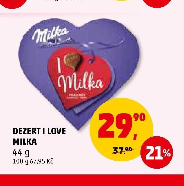 DEZERT I LOVE MILKA