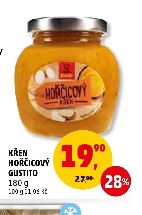 Křen hořčicový Gustito