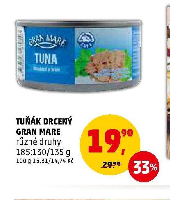 Tuňák drcený Gran Mare