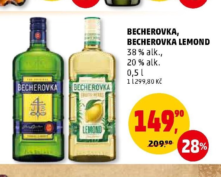 Becherovka, Becherovka Lemond