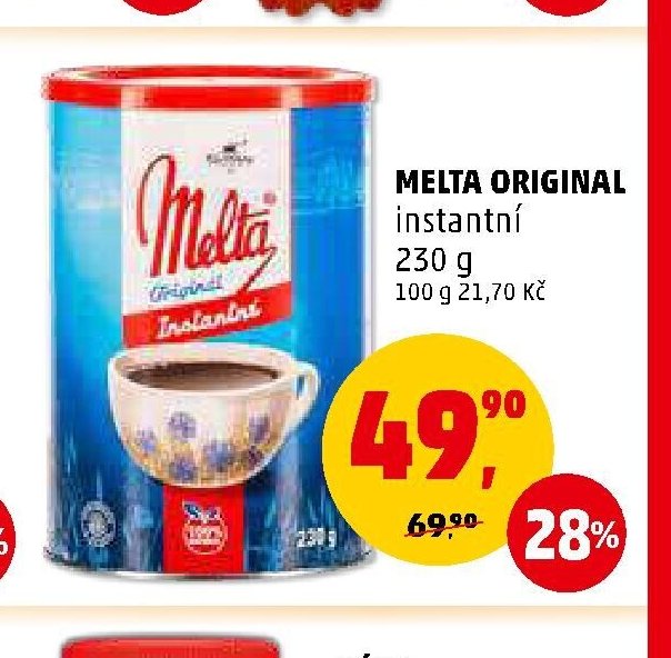 Melta Original instantní 230 g