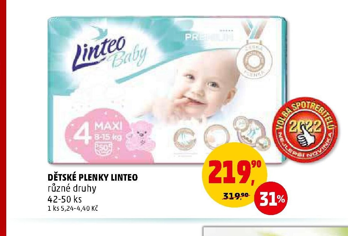 DĚTSKÉ PLENKY LINTEO