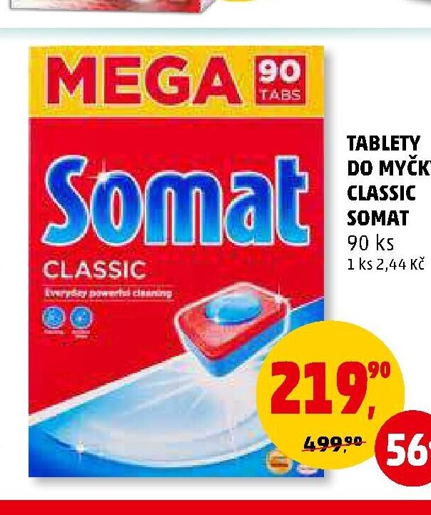 TABLETY DO MYČKY CLASSIC SOMAT