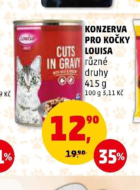 Konzerva pro kočky Louisa 415 g