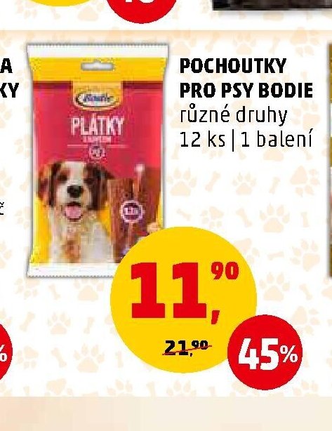 Pochoutky pro psy Bodie 12 ks