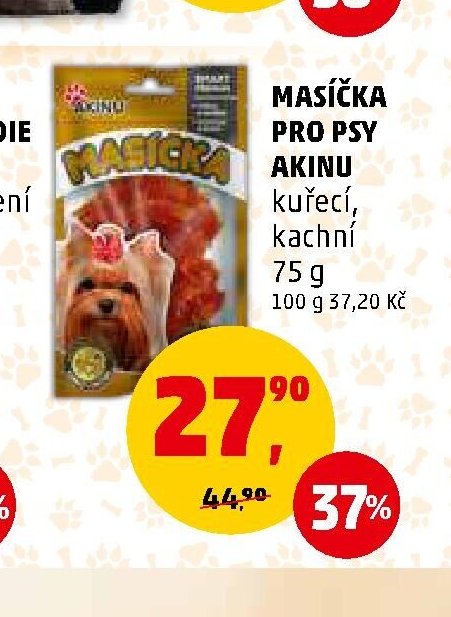 Masíčka pro psy Akinu 75 g