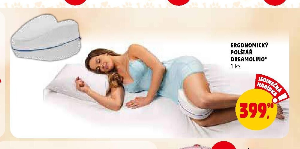 Ergonomický polštář Dreamolino 1 ks