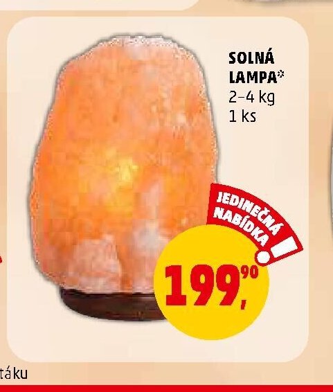 Solná lampa 2-4 kg
