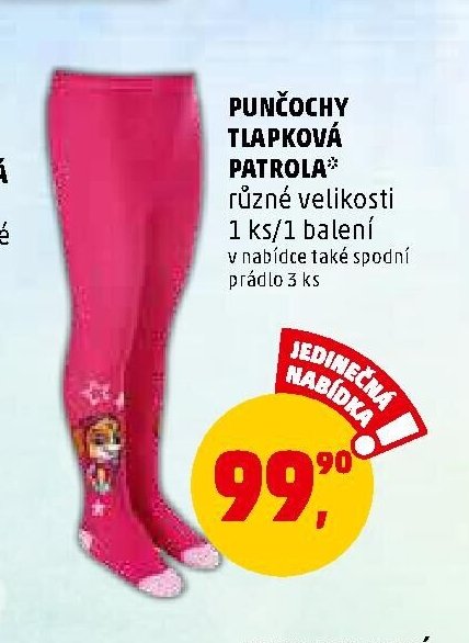 PUNČOCHY TLAPKOVÁ PATROLA