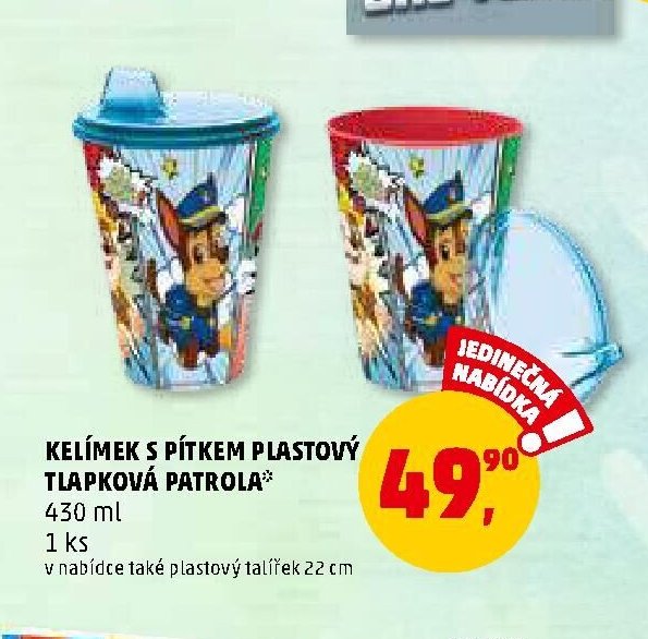 KELÍMEK S PÍTKEM PLASTOVÝ TLAPKOVÁ PATROLA