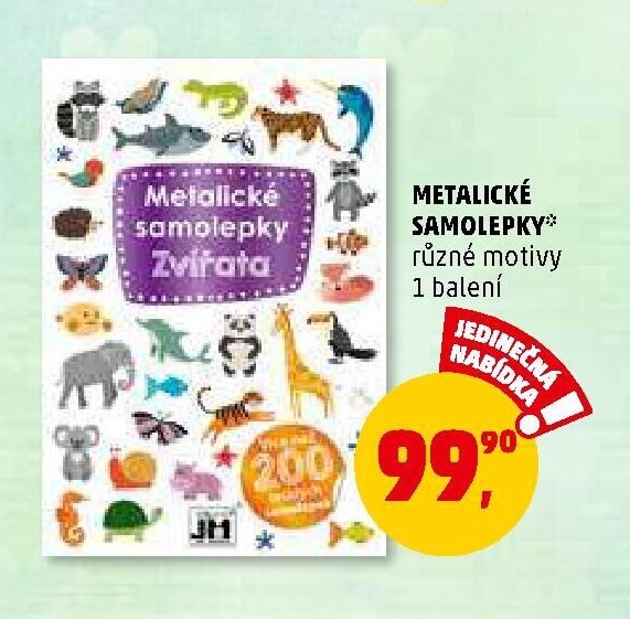 METALICKÉ SAMOLEPKY
