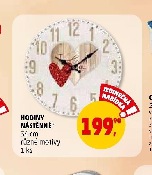 HODINY NÁSTĚNNÉ