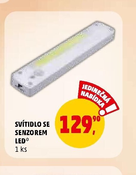 SVÍTIDLO SE SENZOREM LED