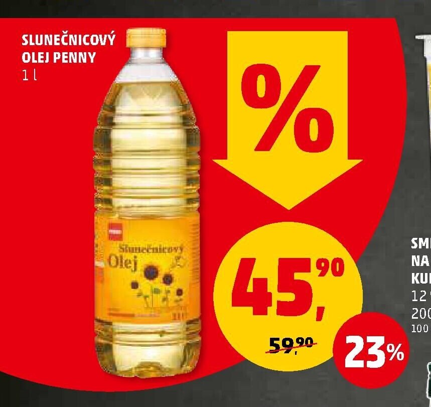 SLUNEČNICOVÝ OLEJ PENNY 1 l