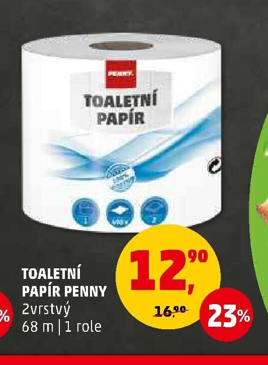 TOALETNÍ PAPÍR PENNY 2vrstvý