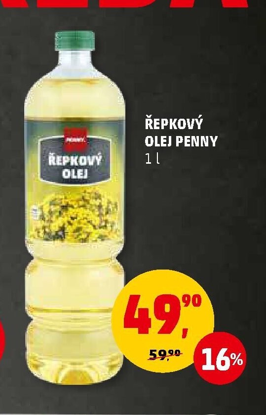 Řepkový olej Penny